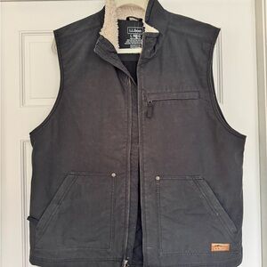 L.L. Bean Men's Dark Gray Vest
